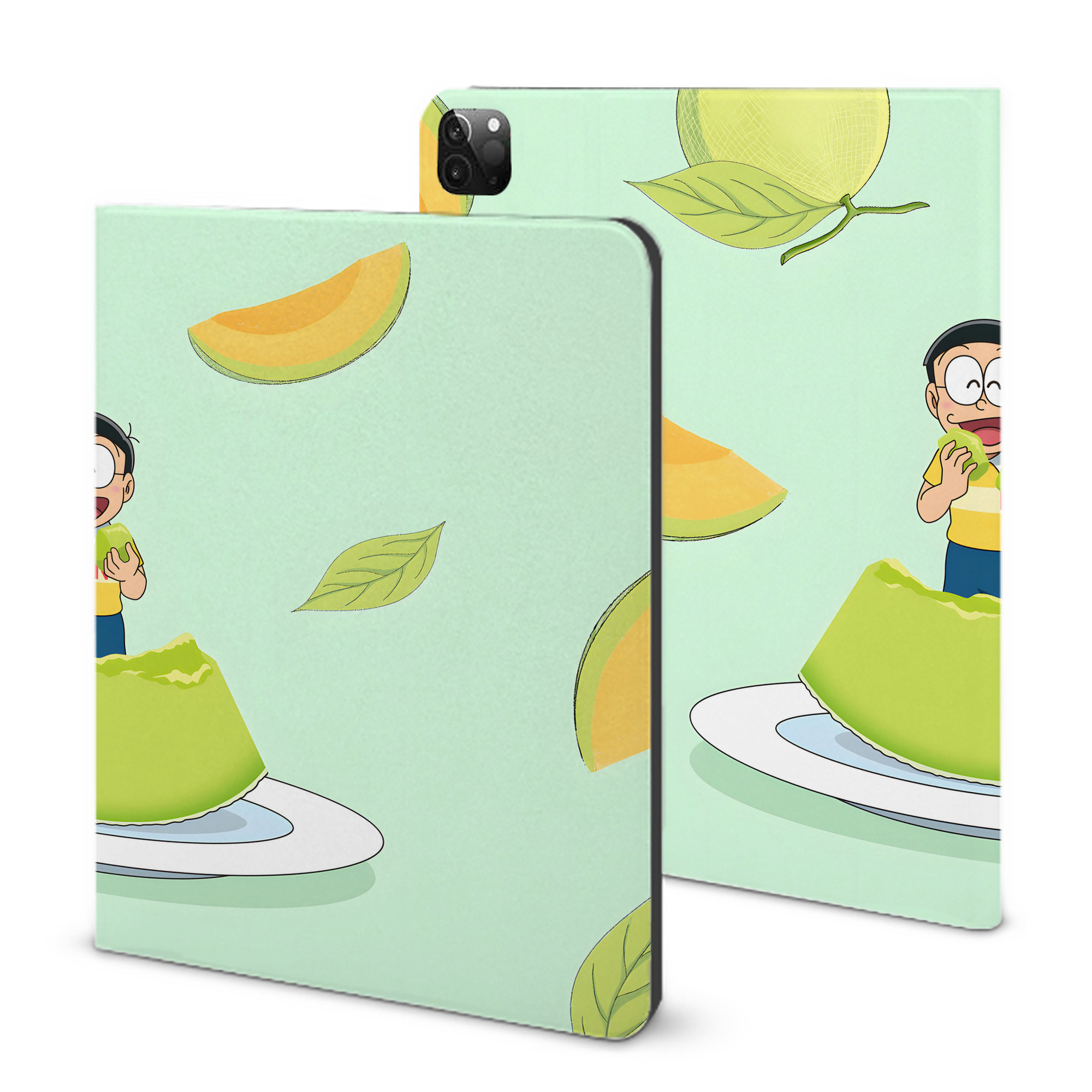 （画像用） ドラえもん Doraemon IPadケース ペンホルダー付き ブックスタイルデザイン